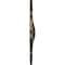 Ekena Millwork Pompeii Ceiling Medallion (Fits Canopies up to 2"), Hand-Painted Brass, 18 7/8"OD x 1 1/2"P CM18POBRS - alternate 4